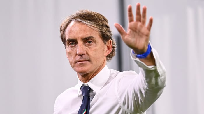 Italy manager Roberto Mancini